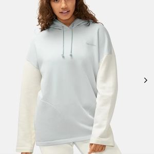 NWT Outdoor Voices cotton Terry oversize hoodie - Dove/Bone size M